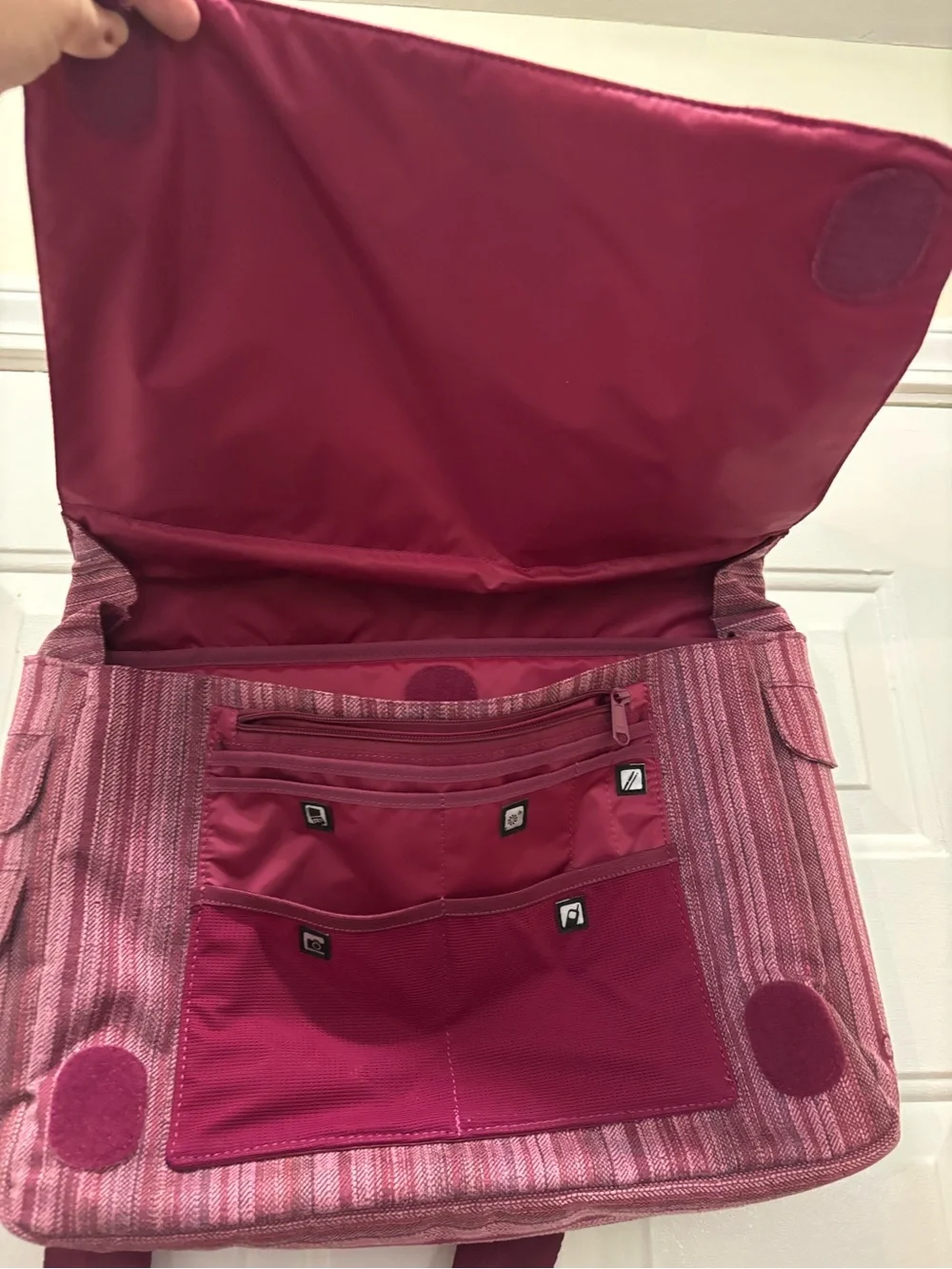 OGIO Computer Messager Bag Computer Wine Burgundy NICE Crossbody